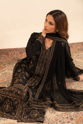 2 Piece  Silk Embroidered (FL0018)